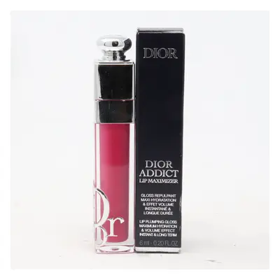 (007 Raspberry) Dior Addict Lip Maximizer Plumping Gloss 0.20oz/6ml New With Box