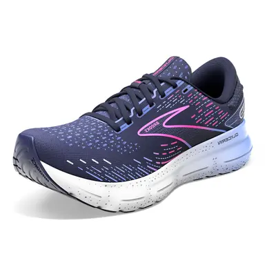 Brooks Women's Glycerin Neutral Running Shoe - Peacoat/Blue/Pink