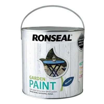 Ronseal Garden Bluebell Matt Multisurface Garden Metal wood paint 2.5L