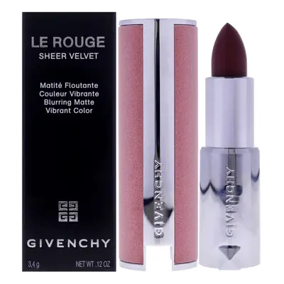 Le Rouge Sheer Velvet Matte Lipstick - N17 Rouge Erable by Givenchy for Women - 0.12 oz Lipstick