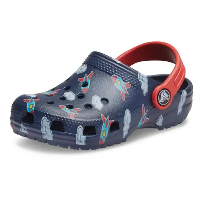 crocs Kids classic graphic clog, Rocketsclouds, Toddler