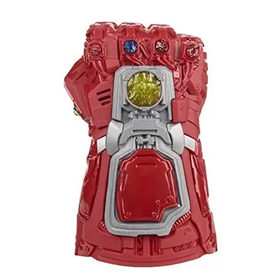 Marvel Avengers: Endgame Red Infinity Gauntlet Electronic Fist Roleplay Toy with Lights and Soun