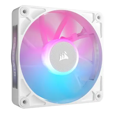 iCUE LINK RX120 RGB 120mm PWM Fan - Magnetic Dome Bearing - Single Fan - White