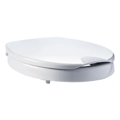 RIDDER Toilet Seat Soft Close Premium White Bathroom WC Lid Riser A0070700