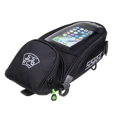 Motorcycle Oil Fuel Tank Bag Saddlebags Magnetic Waterproof For Phone GPS