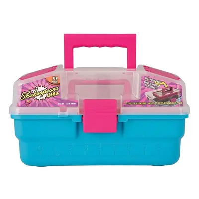 Shakespeare Cosmic Children's Fishing Tackle Box - Kids Storage Play Box with Spill Proof Tray a