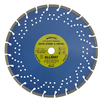 Sealey Worksafe® Platinum Allmat Diamond Blade x 25mm WDPA350/25