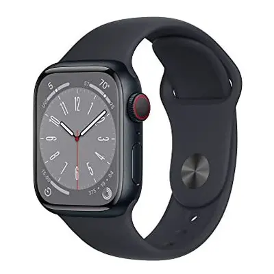 Apple Watch Series (GPS + Cellular, 41mm) Smart watch - Midnight Aluminium Case with Midnight Sp