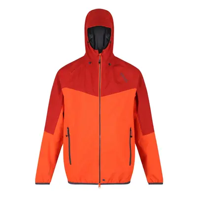 (L, Magma Orange/Burnt Tikka Red) Regatta Great Outdoors Mens Imber II Lightweight Waterproof Ja