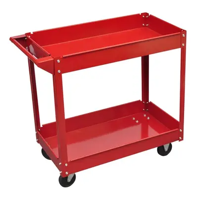 vidaXL Workshop Tool Trolley 100kg Garage Transport Carrier Cart Hand Truck