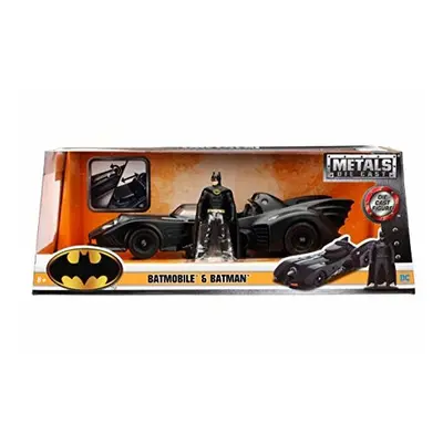 Jada DC Batman Batmobile With Figure - 1:24 Collection