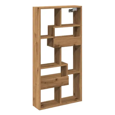 (artisian oak, x x cm) vidaXL Wall Cabinet Wall Cupboard Storage Hanging Cabinet Engineered Wood