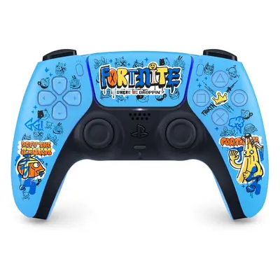 Sony DualSense Wireless Controller for PS5 (Blue) - Fortnite Limited Edition