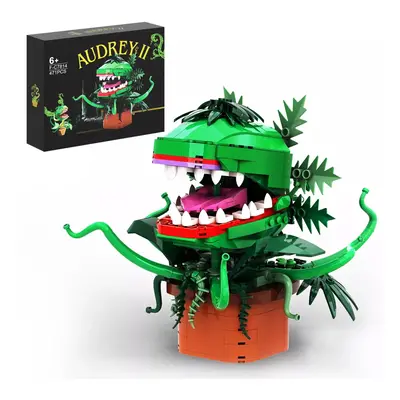 Building Blocks Set for Horror Game Plant Decoration Toy with Box Gift