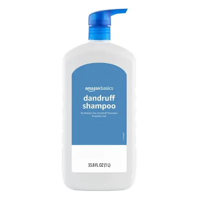 Amazon Basics Dandruff Shampoo Normal to Oily Hair Fluid Ounces Pack