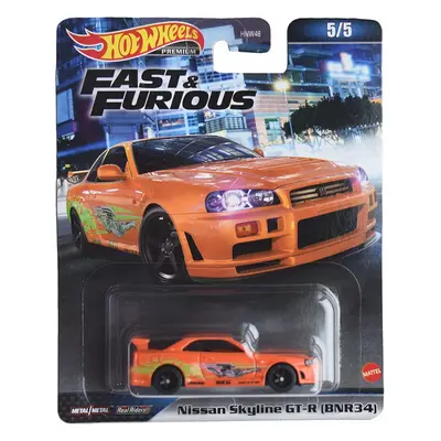 Hot Wheels Nissan Skyline GT R Fast Furious Orange