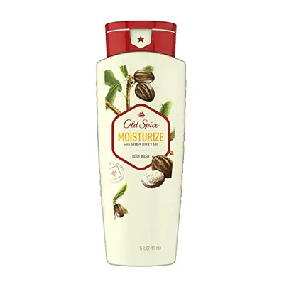 Old Spice, Mens Body Wash Moisturize With Shea Butter, Fl Oz