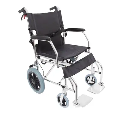 Angel Mobility Lite Lightweight Folding Transit Attendant Compact Travel Wheelchair Chair AMW186