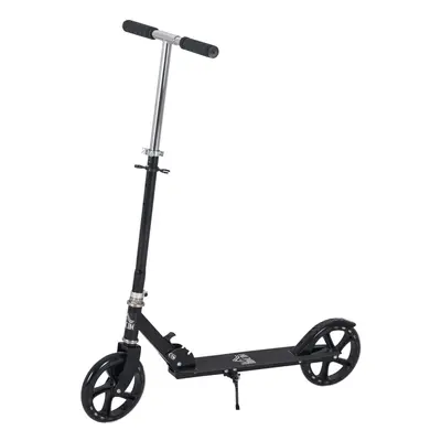 HOMCOM Kids Scooter Ride On Toy Height Adjustable For Years, Black