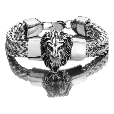 Lion head bracelet Hip hop bracelet for men in Europe and America