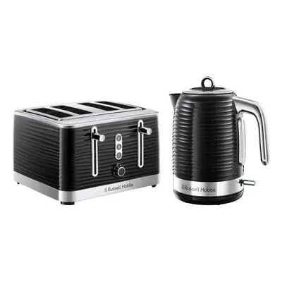 Russell Hobbs Inspire Black Breakfast Bundle