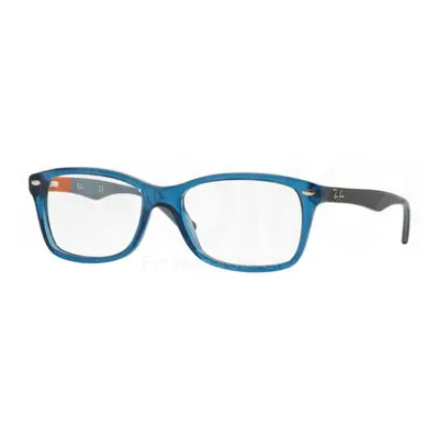 Ray-Ban RX5228 Square Prescription Eyeglass Frames Blue/Demo Lens