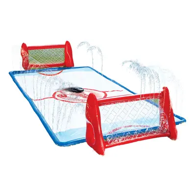 Wham-O Slip N Slide Water Knee Hockey Goals Set for Lawn Backyard Includes Inflatable Hockey Goa