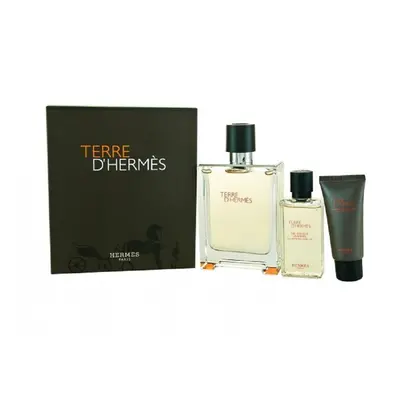 Hermes Terre d' Hermes Eau de Toilette Spray Gift Set for Men 3.3 Ounce