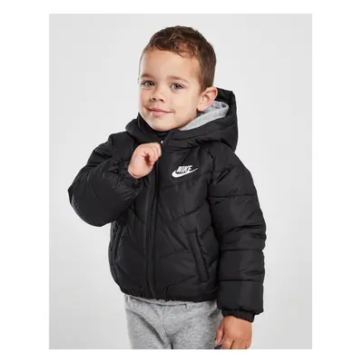 (18-24mths) Nike Padded Baby Jacket Black Infant Full Zip Coat