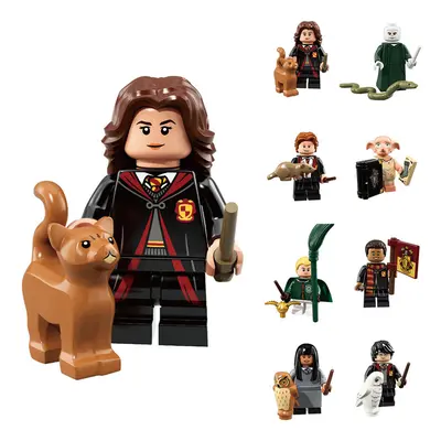 8Pcs Harry Potter Minifigure Toy Set Series Assembled Building Blocks for Kids Christmas Birthda