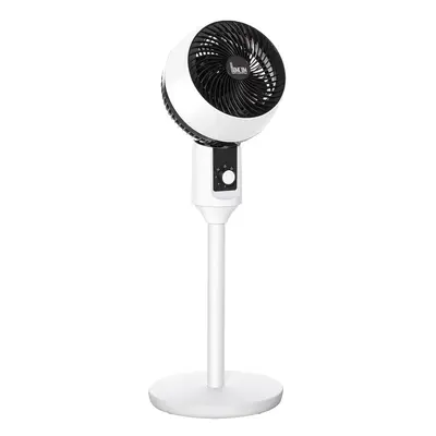 HOMCOM Inch Air Circulator Fan Oscillation Carry Handle Black White