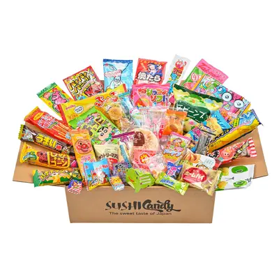 40 Japanese sweets & snack set with Japanese DIY candy and other popular candy