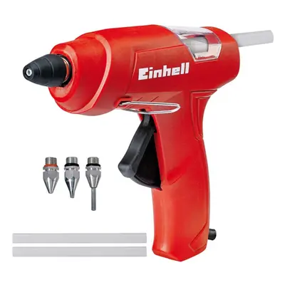 Einhell Hot Glue Gun with Sticks Nozzles DIY Craft TC-GG Red W