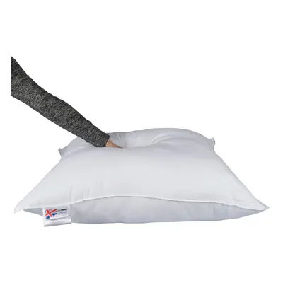 Homescapes Goose Feather & Down Euro Continental Square Pillow - 80cm x 80cm (32"x32")