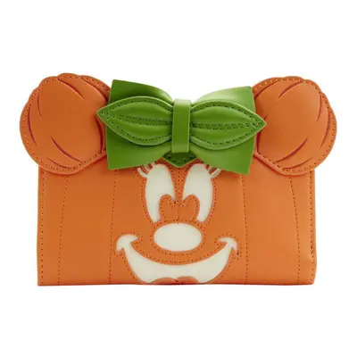 Disney Minnie Mouse Pumpkin Glow Face Flap Purse