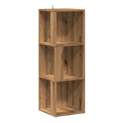 (artisan oak, x x cm) vidaXL Corner Cabinet Rack Standing Shelf Storage Cabinet Engineered Wood