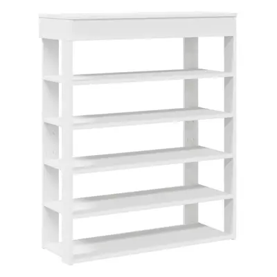 (white, cm) vidaXL Shoe Rack Shoe Cabinet Holder Hall Shoe Storage Shelf Engineered Wood