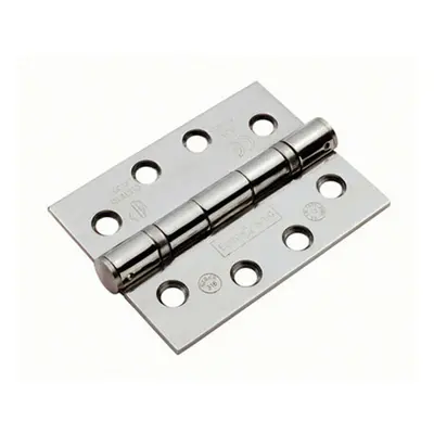 PAIR x x 3mm Ball Bearing Hinge Bright Stainless Steel Interior Door