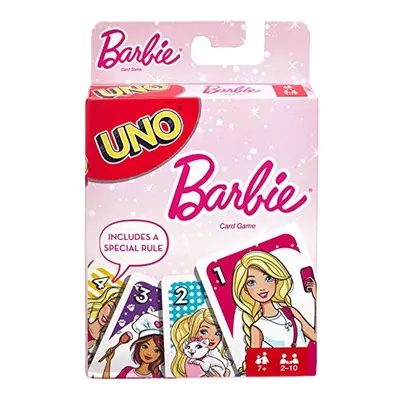 Mattel Games UNO Barbie Card Game