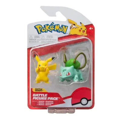 Pokemon - Battle Figure PK Bulbasaur and Pikachu