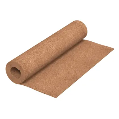 (100 x x 0.8 cm) vidaXL Cork Roll Wallcovering Cork Sheet Insulation Floor Underlay Cork Board