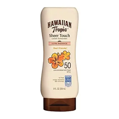 Hawaiian Tropic Sheer Touch Lotion SPF Sunscreen-8 oz