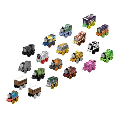 Thomas & Friends Toy Trains MINIS Pack of Miniature Push-Along Engines & Railway Vehicles for Pr