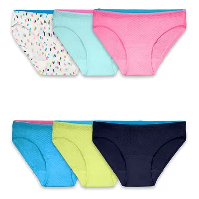 Fruit of the Loom Girls Breathable Underwear Pack of Underwear bikiniassorted Size