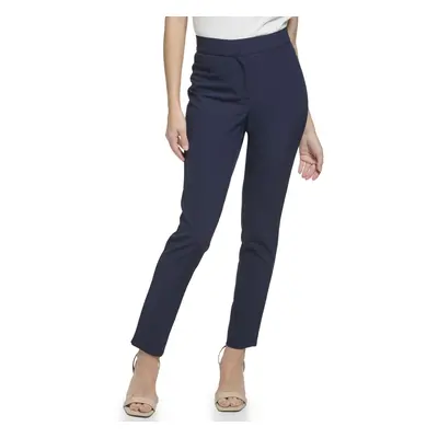 Calvin Klein Women's Conforming Slim Leg Tech Stretch Flat Front Pant