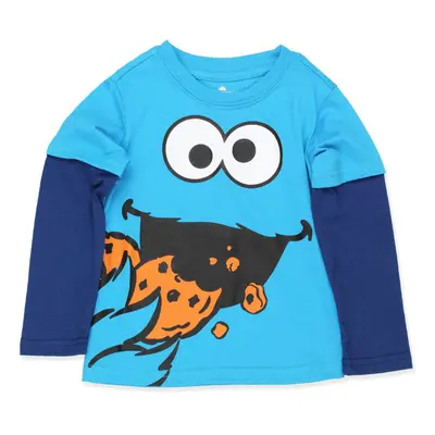 Sesame Street Elmo and Cookie Monster Boys T-Shirt for Infant and Todd