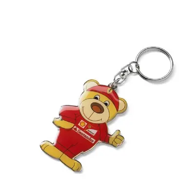 KEYRING Scuderia Ferrari Teddy Bear kids Formula One F1 Team NEW TeddyBear Gift