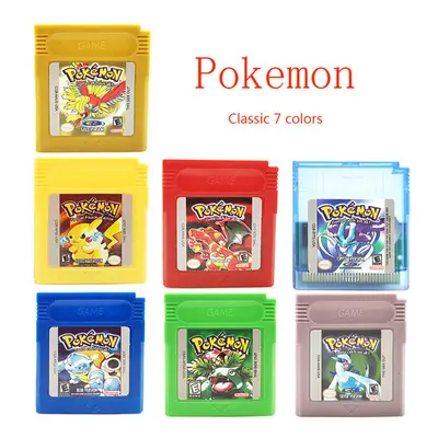 (Pokemon PCS) Pokemon GBC Card Bit Video Game Cartridge Console Card For Gameboy