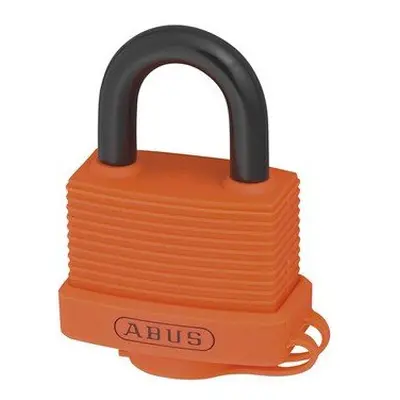 ABUS KA49974 70AL/45 45mm Aluminium Padlock Orange Keyed