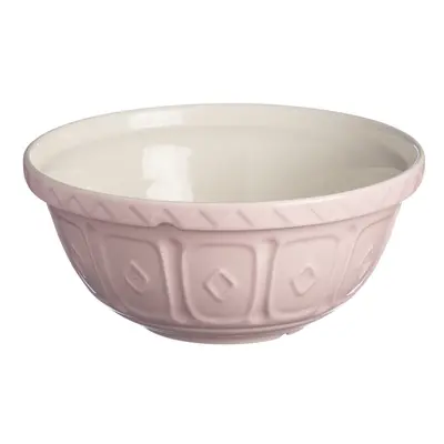 Mason Cash S12 Colour Powder Pink Chip Resistant Earthenware Mixing Bowl 29cm Diameter, Ceramic,